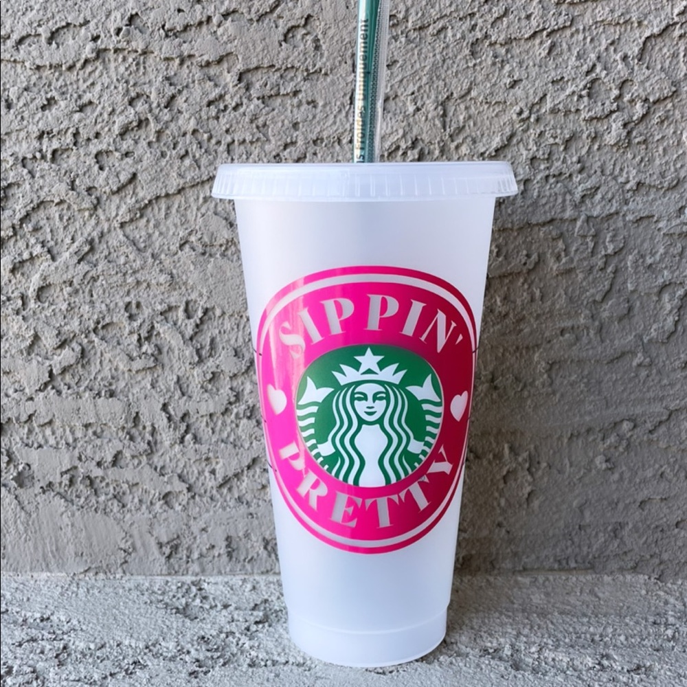 Sippin’ Pretty 24oz Starbucks Cold Cup
